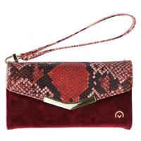 Mobilize 2in1 Gelly Velvet Clutch for Apple iPhone 6/6S/7/8/SE (2020/2022) Red Snake