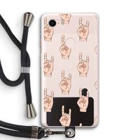Rock: Pixel 3 XL Transparant Hoesje met koord
