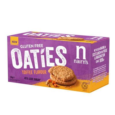 Oaties toffee glutenvrij 160 Gram