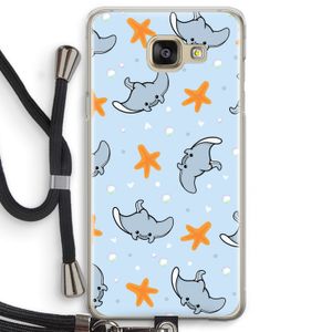 Manta: Samsung Galaxy A5 (2016) Transparant Hoesje met koord