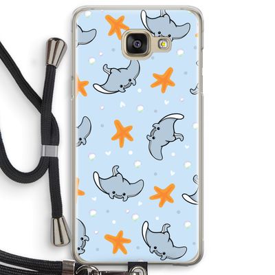 Manta: Samsung Galaxy A5 (2016) Transparant Hoesje met koord