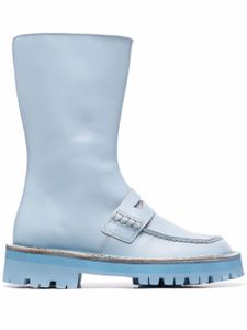 CamperLab bottes Eki en cuir - Bleu