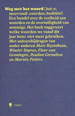 Marc  Reynebeau Weg met het woord