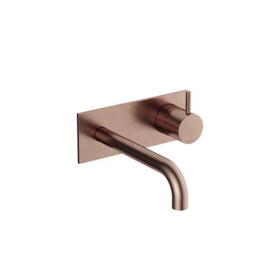 Hotbath Cobber Afbouwdeel - voor wastafelkraan - 18cm uitloop - Geborsteld Koper PVD CB106EXT18BCP