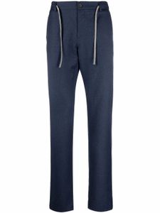 Canali pantalon de jogging en laine - Bleu