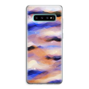Donkere Wolken: Samsung Galaxy S10 Plus Transparant Hoesje