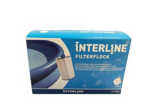 Interline FilterFlock tablet voor patroonfilters en Fiberclean filters