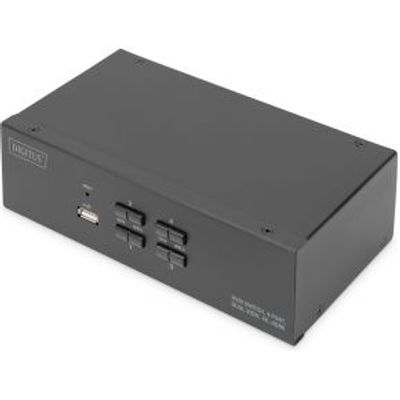 Digitus DS-12883 KVM-switch Zwart