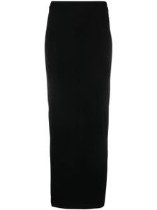 WARDROBE.NYC elasticated-waistband maxi skirt - Noir