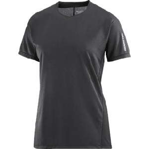 Salomon Sense aero ss tee dames - ZWART - Dames