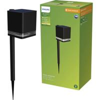 Philips LED 929004658801 Virona Staande lamp op zonne-energie LED LED vast ingebouwd 1.8 W Zwart
