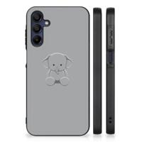 Samsung Galaxy A15 Hoesje Grijs Baby Olifant