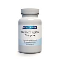 Nova Vitae Runder orgaan complex 90 Capsules