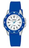 Lorus RRX55HX9 Horloge Young siliconen zilverkleurig-blauw 29,5 mm - thumbnail