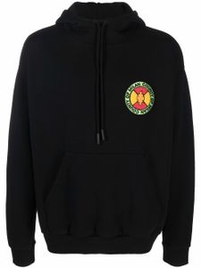 Marcelo Burlon County of Milan hoodie à patch County Park - Noir