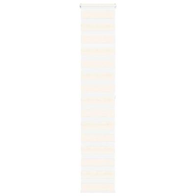 VidaXL Zebra rolgordijn 45x200 cm stofbreedte 40,9 cm marmerbeige