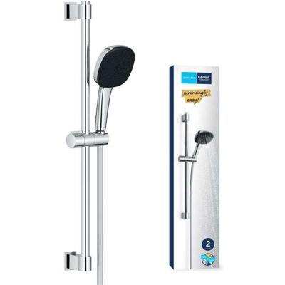 Doucheset met 2-straals douchekop, staaf en flexibele slang - GROHE Vitalio Comfort 110 26928001 - Gemakkelijk kiezen - Waterbesparend