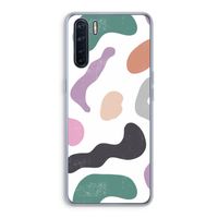 Memphis Shapes: Oppo A91 Transparant Hoesje