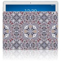 Lenovo Tab P10 Tablet Back Cover Flower Tiles