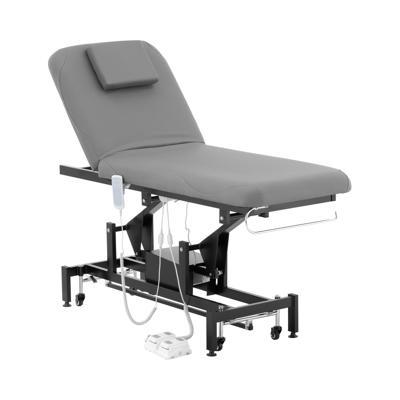 massagetafel - 2 motoren - 200 kg - zwart / grijs