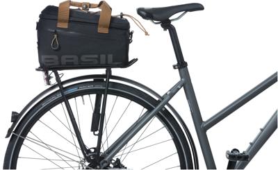 Basil miles trunkbag - bagagedragertas - unisex - fietsen - zwart