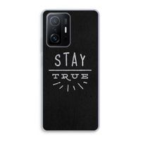 Stay true: Xiaomi 11T Transparant Hoesje