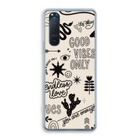 Good vibes: Sony Xperia 5 II Transparant Hoesje