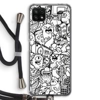 Vexx City #2: Samsung Galaxy A22 5G Transparant Hoesje met koord