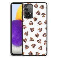 Back Case voor Samsung Galaxy A72 (5G/4G) Poep Emojis