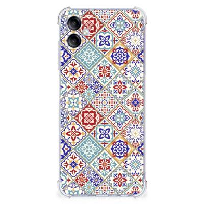 Samsung Galaxy A05 Anti-Shock Hoesje Tiles Color Samsung Galaxy A05 Anti-Shock Hoesje Tiles Color
