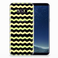 Samsung Galaxy S8 Plus TPU bumper Waves Yellow