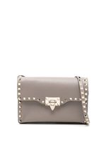 Valentino Garavani petit sac porté épaule Rockstud - Gris - thumbnail