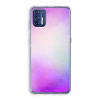 Clouds pastel: Motorola Moto G9 Plus Transparant Hoesje Clouds pastel: Motorola Moto G9 Plus Transparant Hoesje