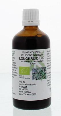 Pulmonaria off herb / longkruid tinctuur bio 100 Milliliter