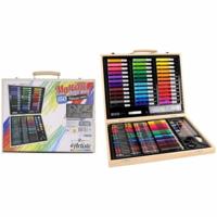 Tekenset Multicolour 150 Onderdelen