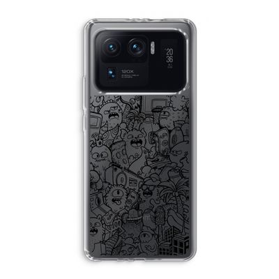 Vexx Black City : Xiaomi Mi 11 Ultra Transparant Hoesje