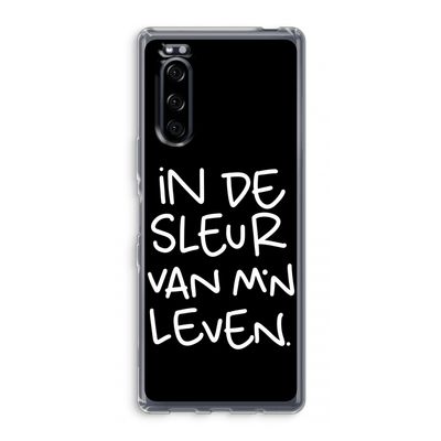 De Sleur: Sony Xperia 5 Transparant Hoesje