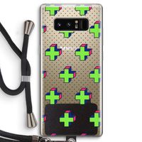 8-bit N°10: Samsung Galaxy Note 8 Transparant Hoesje met koord