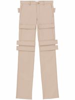 Burberry pantalon à poches cargo - Tons neutres