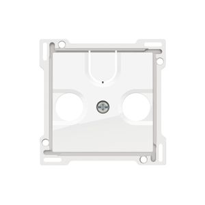 Niko Original centraalplaat aansluiting voor TV bright white