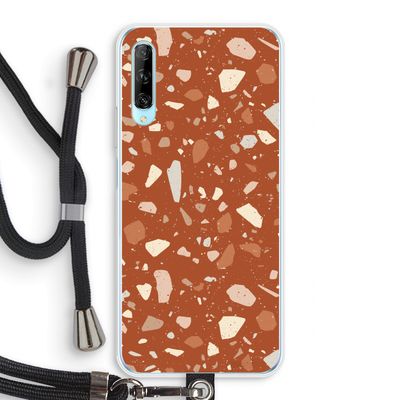 Terrazzo N°22: Huawei P Smart Pro Transparant Hoesje met koord