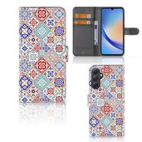 Samsung Galaxy A24 4G | Bookcase | Tiles Color