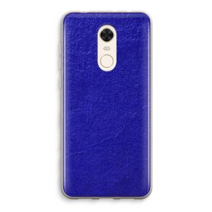 Majorelle Blue: Xiaomi Redmi 5 Transparant Hoesje