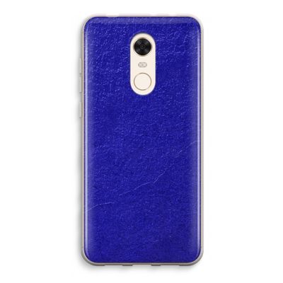 Majorelle Blue: Xiaomi Redmi 5 Transparant Hoesje