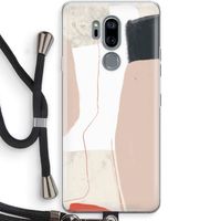Lava: LG G7 Thinq Transparant Hoesje met koord