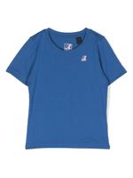 K Way Kids t-shirt à patch logo poitrine - Bleu - thumbnail