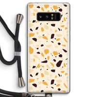 Terrazzo N°13: Samsung Galaxy Note 8 Transparant Hoesje met koord