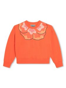 Kenzo Kids sweat Boke Flower en coton - Orange