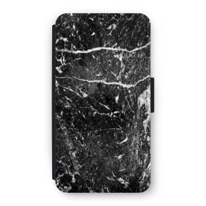 Zwart marmer: iPhone 11 Pro Flip Hoesje