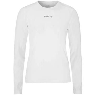 Craft ADV Essence 2 hardloopshirt lange mouw wit dames M